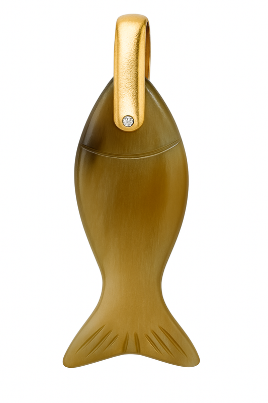 Oxhorn Fish Pendant