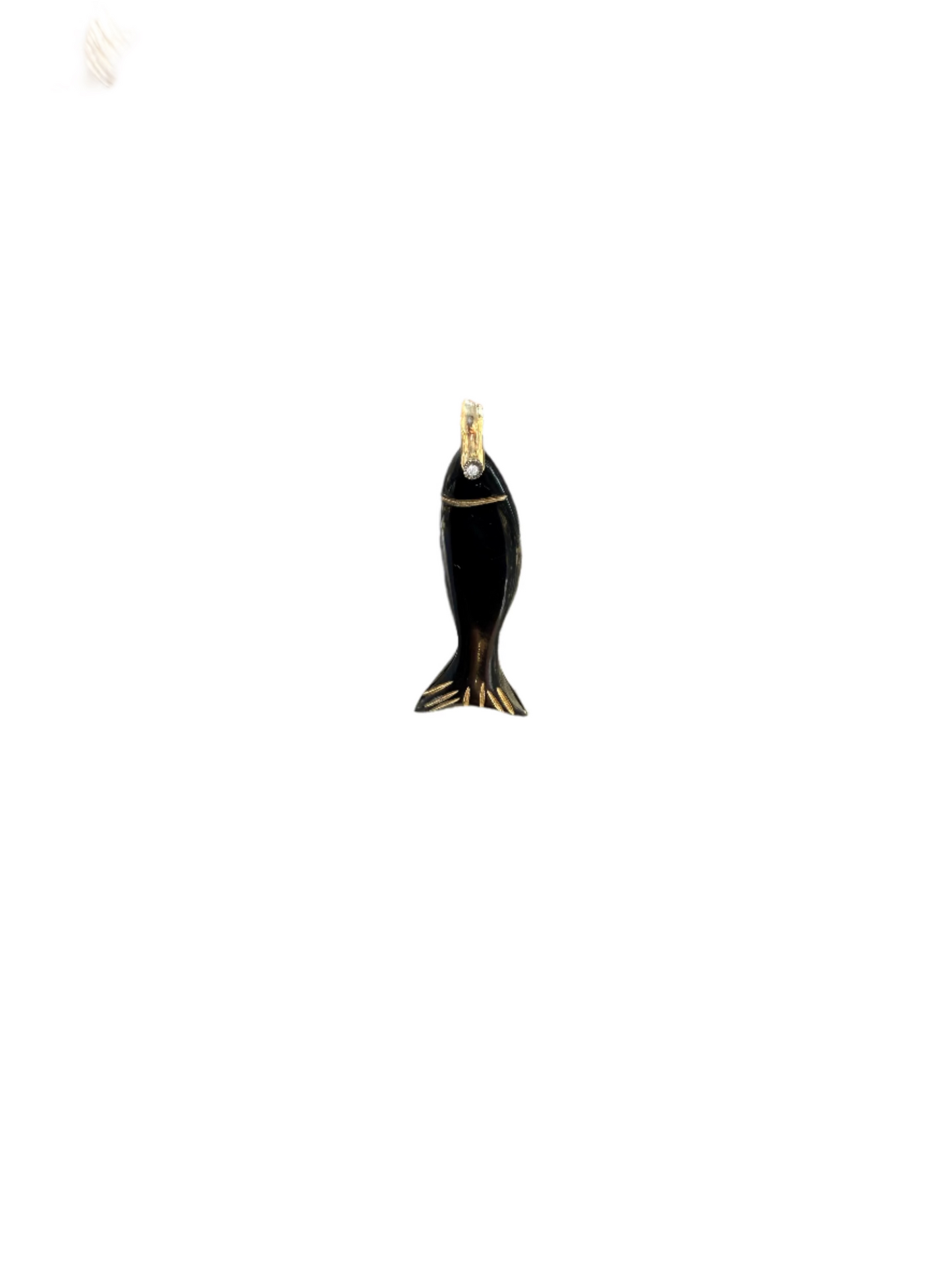 Oxhorn Fish Pendant