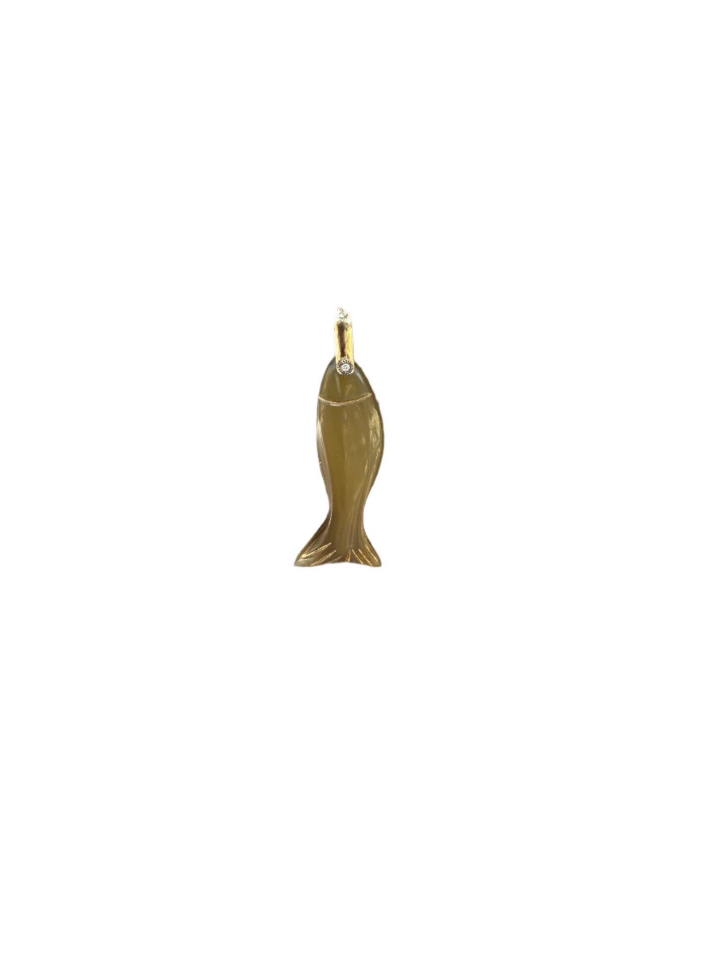 Oxhorn Fish Pendant