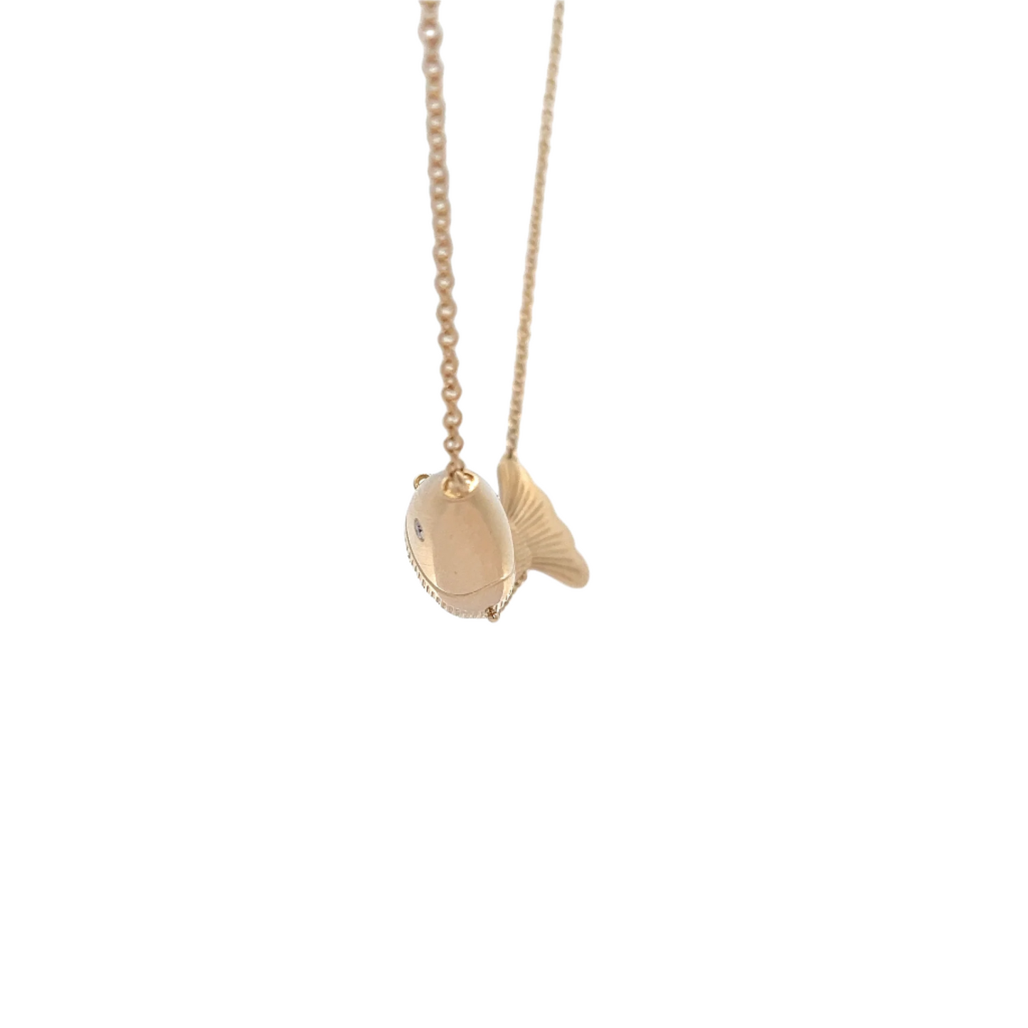 Articulating Fish Necklace