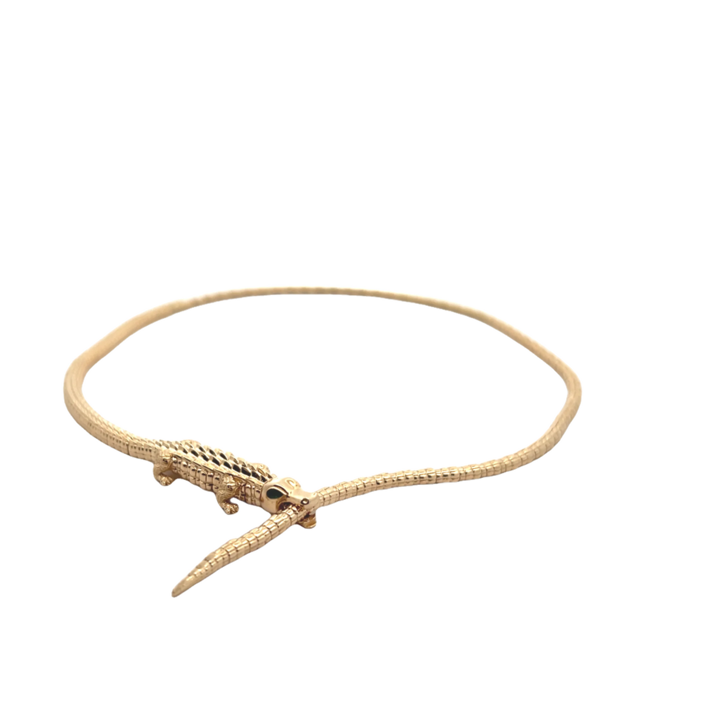 Articulating Alligator Necklace