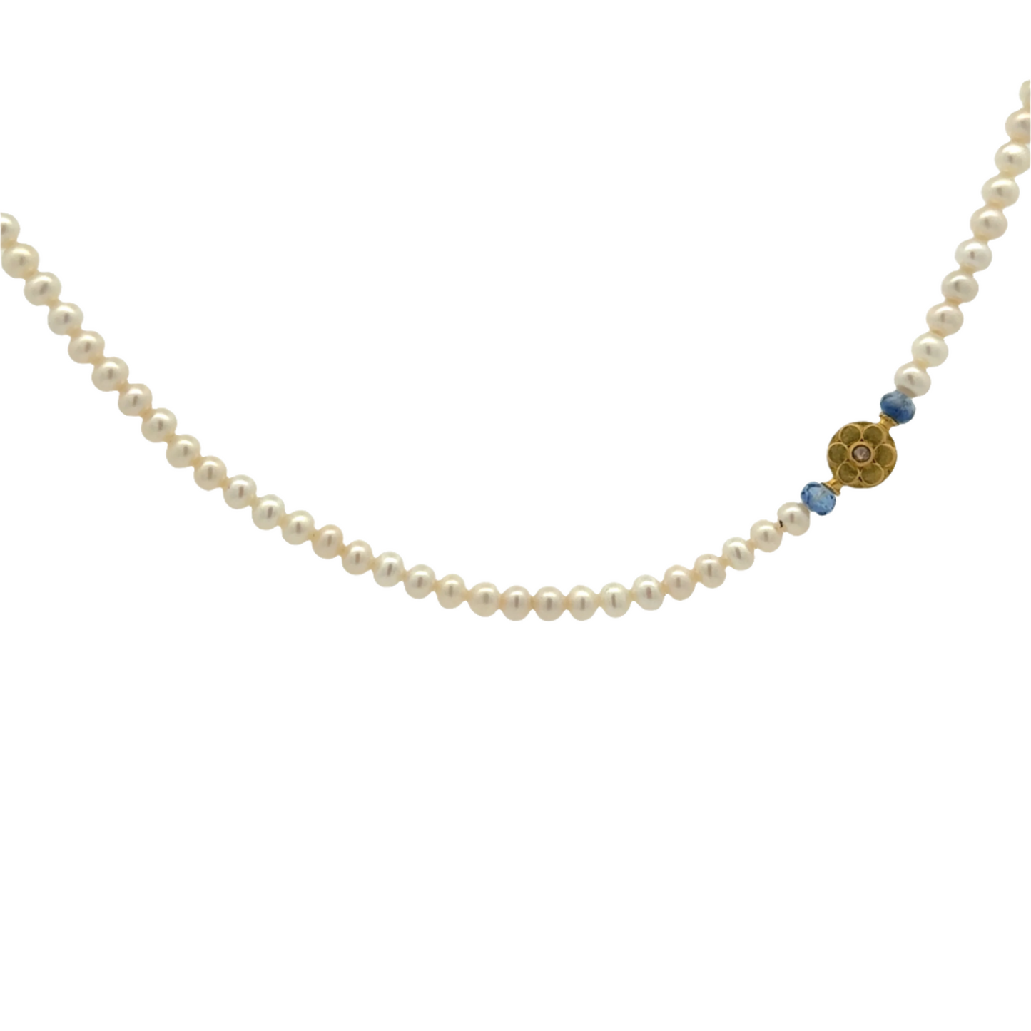 Pearl + Stone Beaded Strand