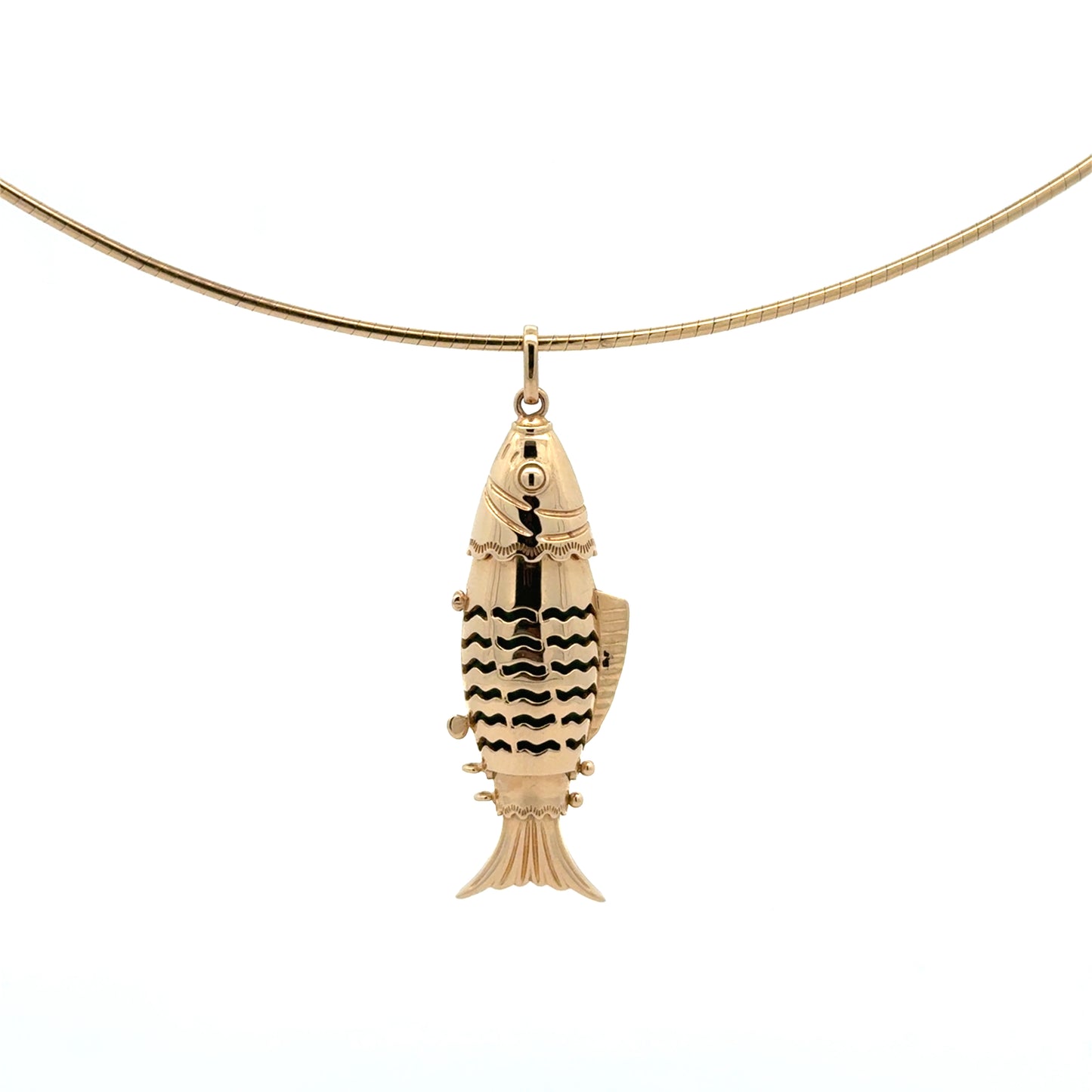 Malachite Fish with Ruby Eye