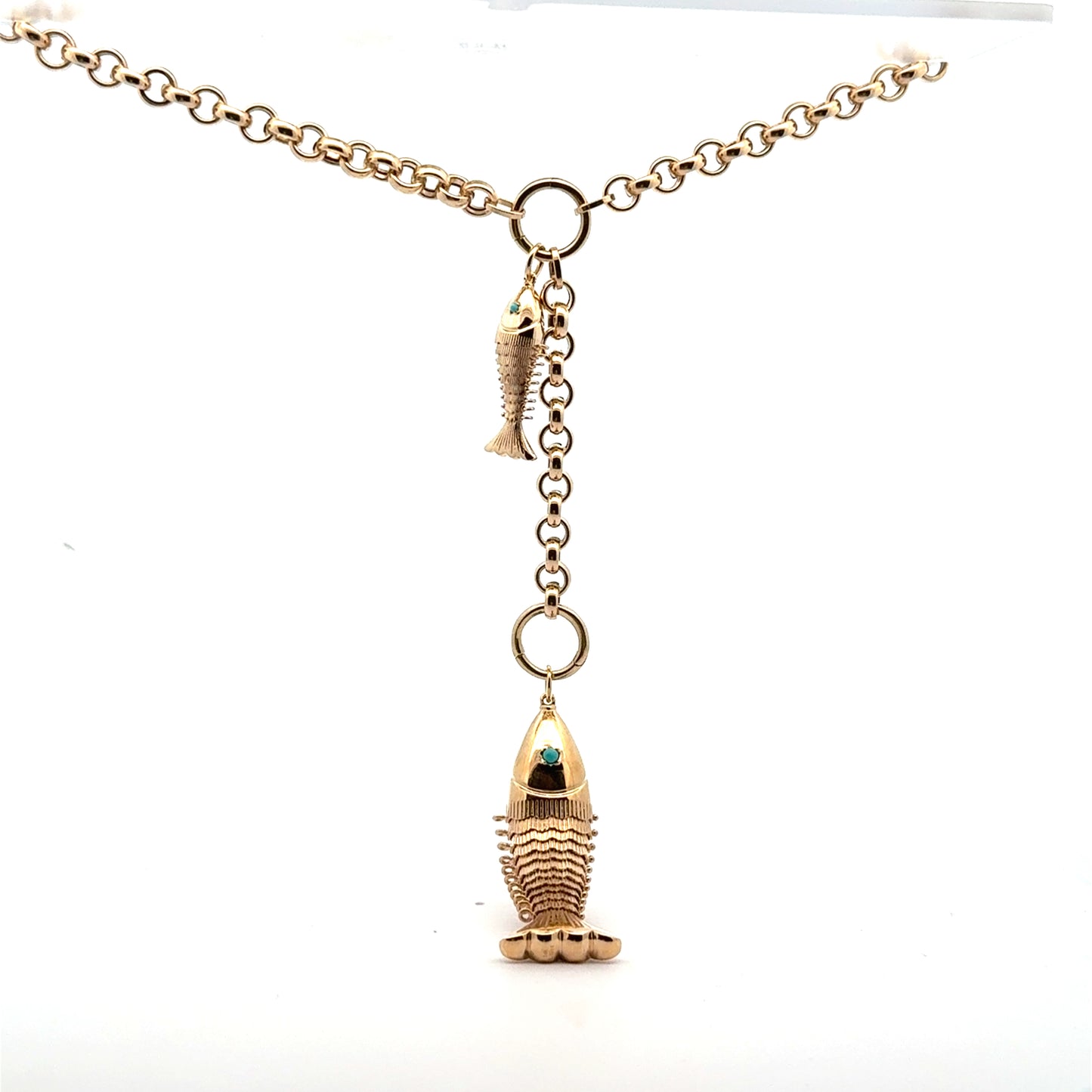 Rolo Chain with Removable Lariat